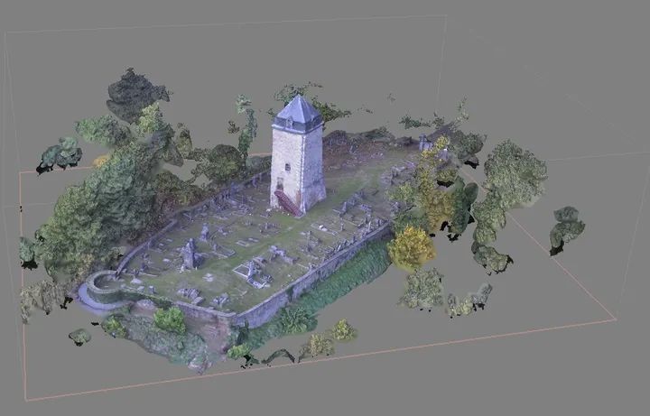 Restitution en trois dimensions du site Saint-Martin par Drone R’Gie